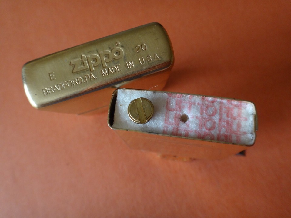 Never Used Year 2020 Brass Chrome Zippo Lighter ROLEX of Geneva Watch