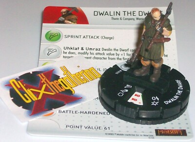 DWALIN #006 The Hobbit an Unexpected Journey HeroClix
