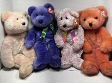 TY CLASSIC PLUSH 13" Beanie Buddy And Other Super Lot Of 4