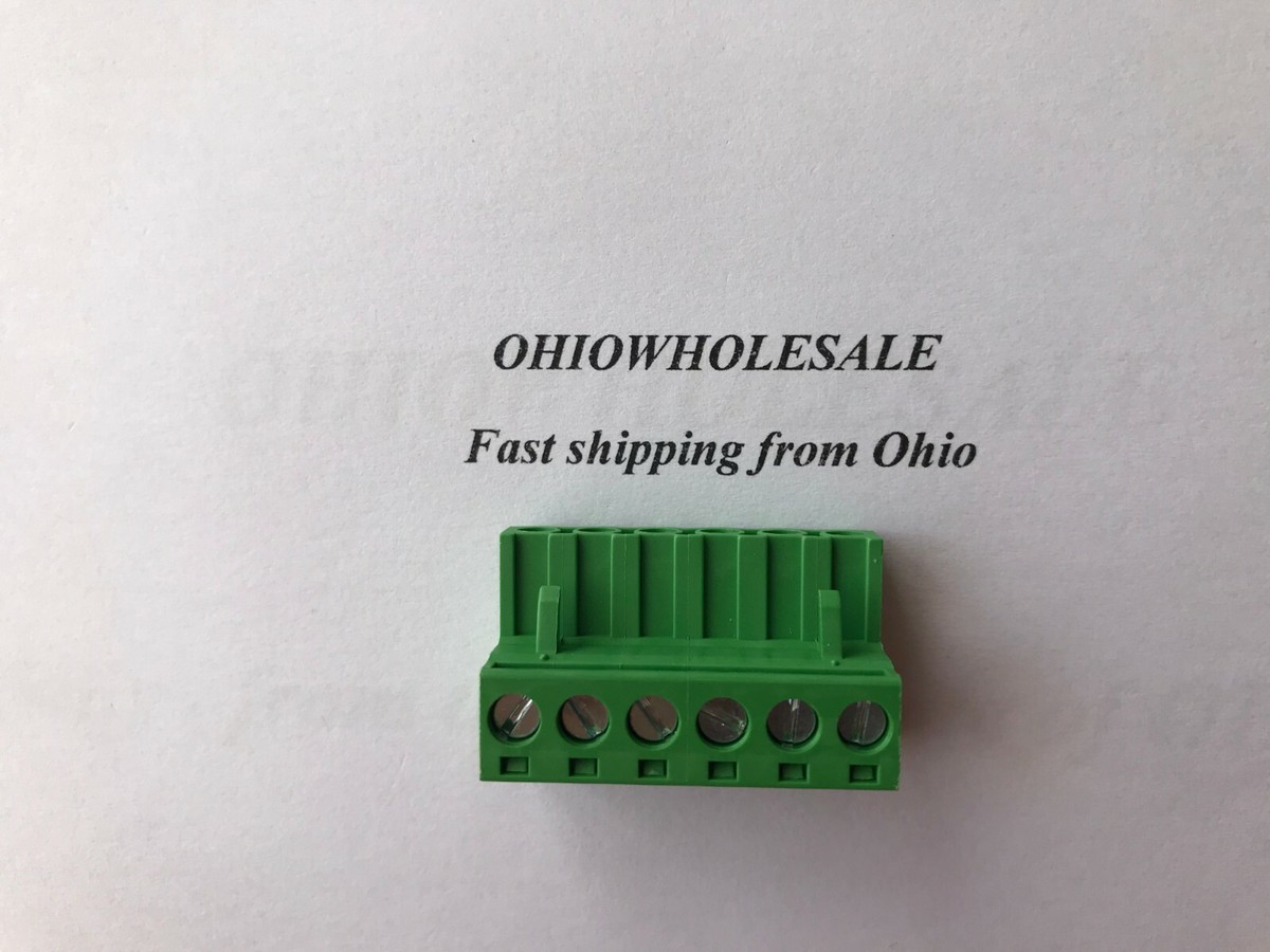 Phoenix Contact Safe Terminal Block - Morsetto A 5 Poli Verde Per Montaggio PCB