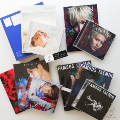 TAEMIN Shinee 1st Album Sayonara Hitori Flame of Love Famous Japan FC Limited CD