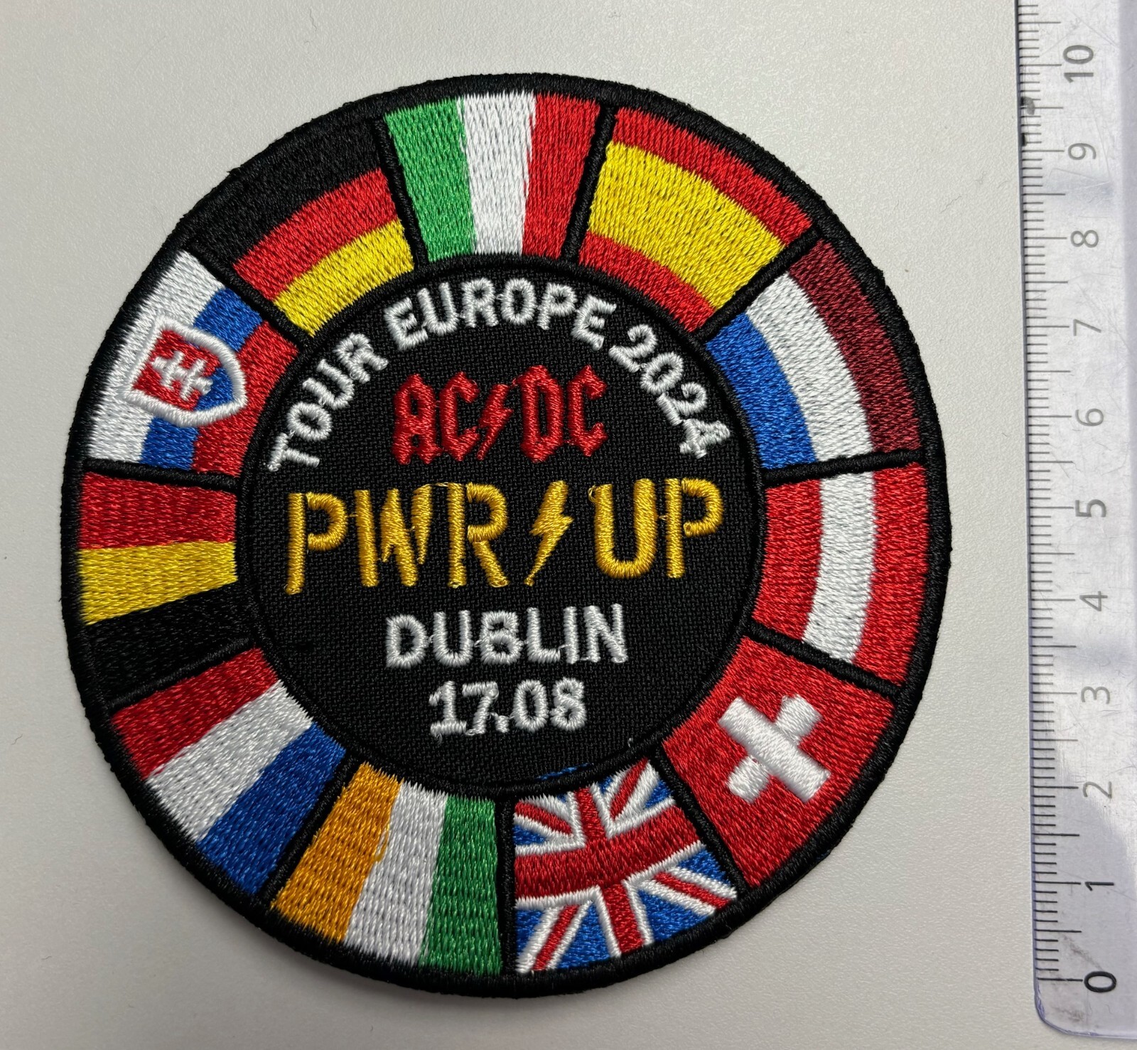 AC/DC Patch Ts022 Power Up Dublin PWR UP Neu | eBay
