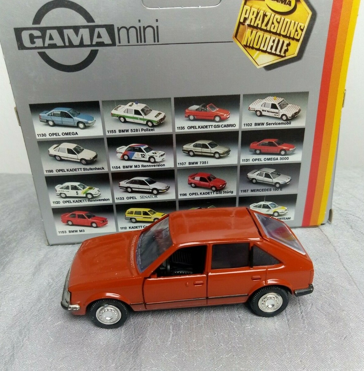 Opel Kadett E, Gama