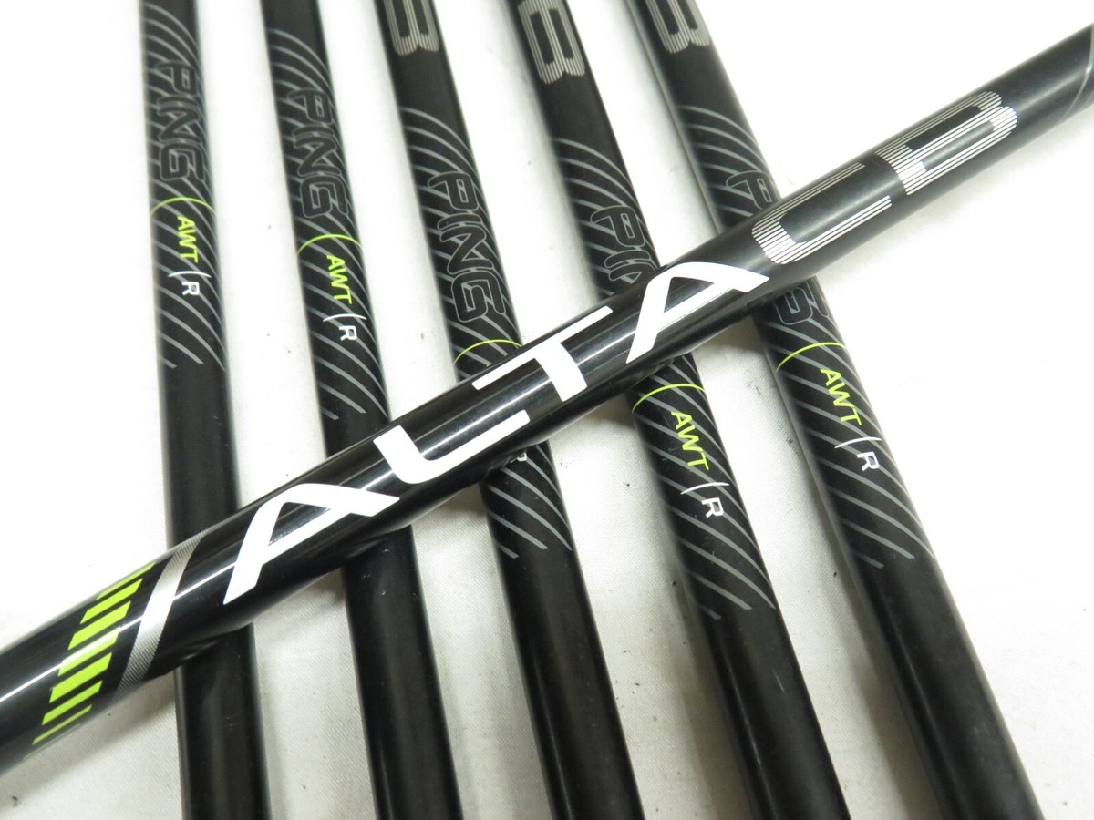 Set De Fers PING G430 6 Clubs (7I-9I, W, 45°, 50°) - Shaft AWT 2.0 LITE Flex S - Point Noir Pour Droitier - Occasion