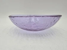 Glass Fire and Light Purple Neodymium Alexandrite 7 7/8” Bowl