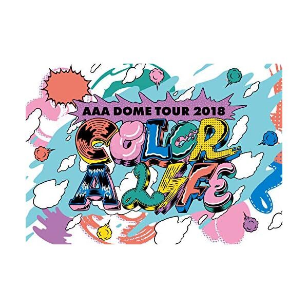 AAA DOME TOUR 2018 COLOR A LIFE (DVD2 Press+Goods) (Limited Edition Limited
