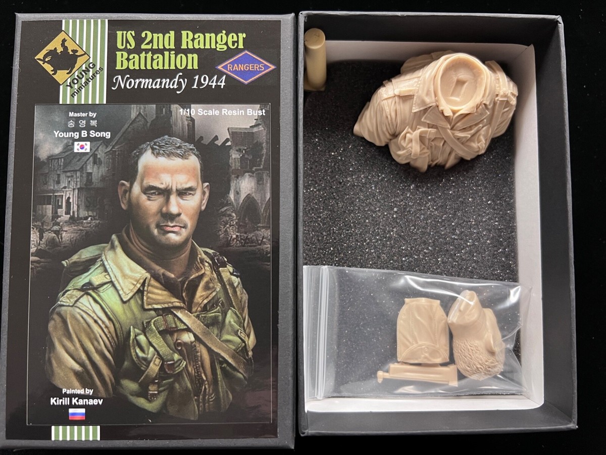 Kit De Modèle Buste Résine 1/10 Ranger US - Non Assemblé, Non Peint, à Monter Soi-même - Figurine Militaire, Thème Mystique, Livraison Gratuite