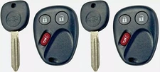 2 For Select 2003-2006 Chevrolet 3B Remote Fob LHJ011 W/OEM Logo Key 15026223