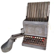 Griffin Design 1930 Brandt Jr Automatic Cashier Coin Dispenser Side Coin Slide