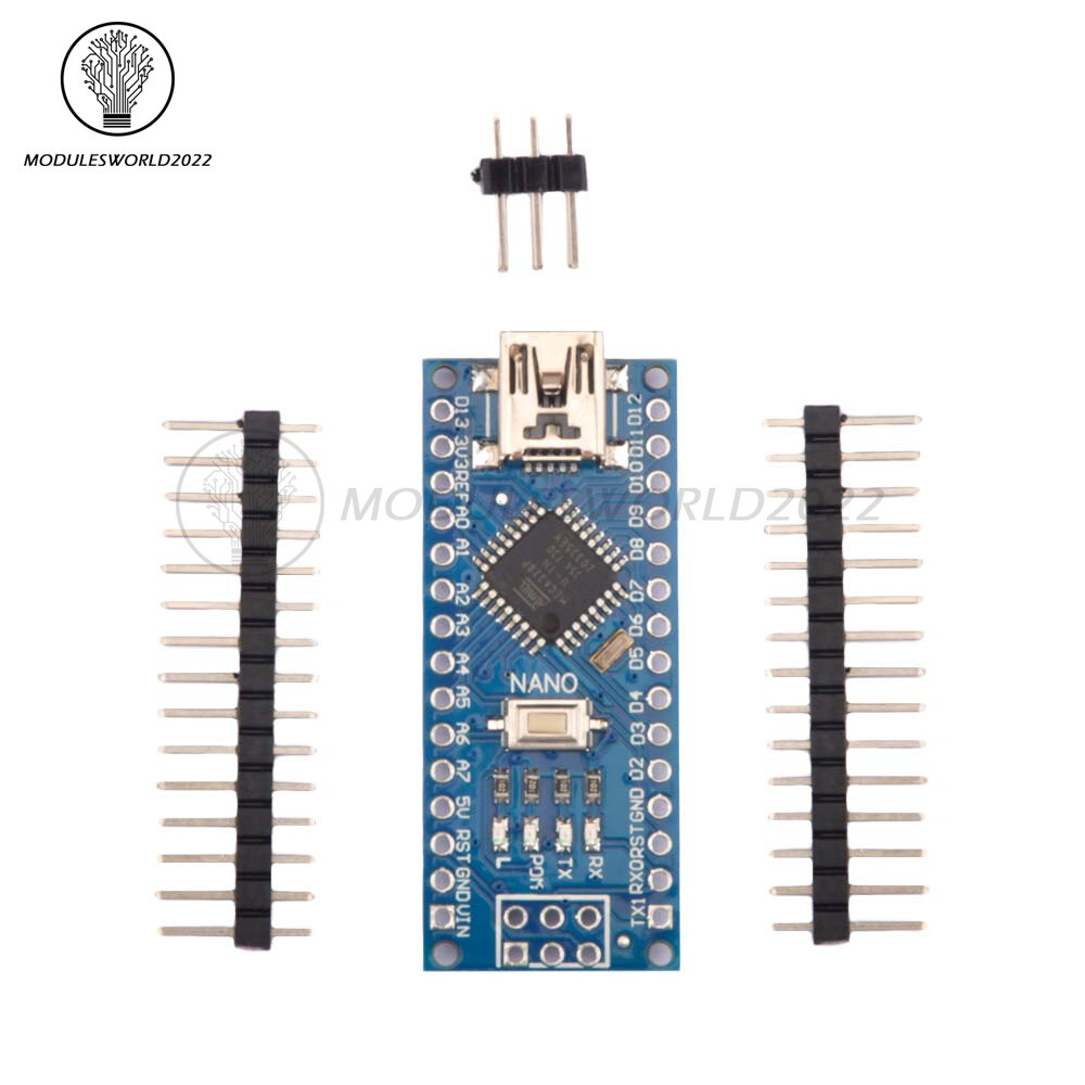 1PC Nano V3.0 16M ATmega328P 5V Micro-Controller CH340G Board USB For Arduino US