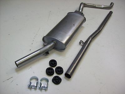 Auspuff Auspuffanlage Abgasanlage 2tlg. VW Scirocco 1 70-85PS Bj. 74-79