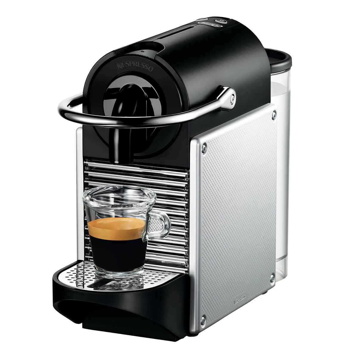 DeLonghi Nespressoautomat EN 124.S PIXIE SILBER Nespresso 