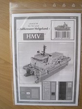 Helgoland Borkum Zollkreuzer Lasercutsatz *NEU* für Bastelbogen Kartonmodell