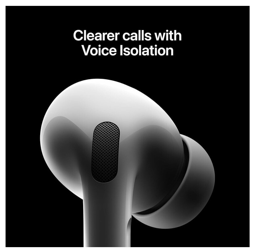 Apple AirPods Pro 2 with MagSafe Charging Case - White Brand New-image