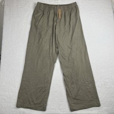 Skims Womens Double Waistband Pant Sweatpants XL Taupe