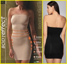 Abito intimo donna di lusso Intimidea Tubino Body Effect Oro modeling-grace