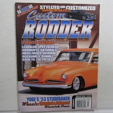 Custom Rodder Mar 2000 Rockabilly Rumble, Yogi '53 Studebaker, Balanced Wheels