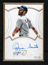 2018 Topps Definitive Collection Framed /30 Ozzie Smith #DCFA-OS Auto HOF 1q7