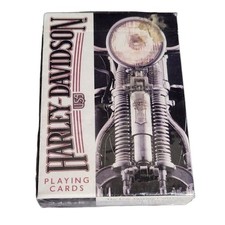 Vintage Harley Davidson USA Playing Cards 1996