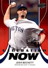 Josh Beckett 2009 Upper Deck Baseball - Generation Now #GN33 - Boston Red Sox