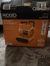Ridgid 1625 CFM 3 Speed Portable AM2560 Air Mover Blower Fan, Never Used