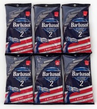 24 Barbasol Razors Classic 2 Disposable Twin Blades Pivoting Head Clean Shave