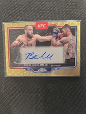 Marketplace image: 2025 Topps Chrome Belal Muhammad Superfractor Autograph 1/1