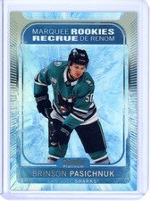 2021-22 OPC Platinum #245 Brinson Pasichnuk Marquee Rookie Arctic Freeze /99 RC