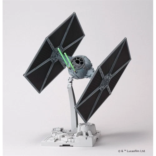 TIE FIGHTER BANDAI STAR WARS KIT 1:72 Revell Kit Movie Modellino Nuovo - Immagine 2 di 3