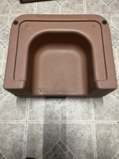 Carlisle Tan dual highlow childs Plastic booster seat Restaurant Quality