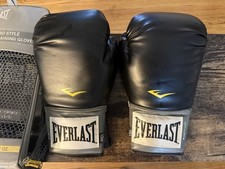 Everlast Elite Pro Style Training Gloves Black 12 Oz