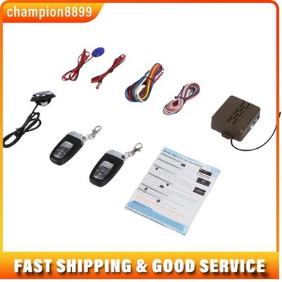 Car Engine Start Stop Alarm System Push Button Remote Anti-theft Keyless Entry
