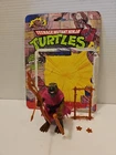 Vtg 1988 TMNT SPLINTER 100% COMPLETE SOFT HEAD Made In MACAO RARE & BACKERCARD