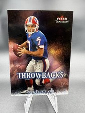 2000 Fleer Tradition #10 T Doug Flutie Throwbacks Buffalo Bills