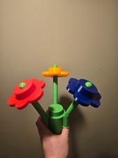 Multi cGiant lego flowers Artificial Plant Building Set with Flowers, Home D cor