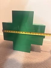 Cappellini Green Cross-Shaped Plastic Cabinet Contemporary Designer Furniture