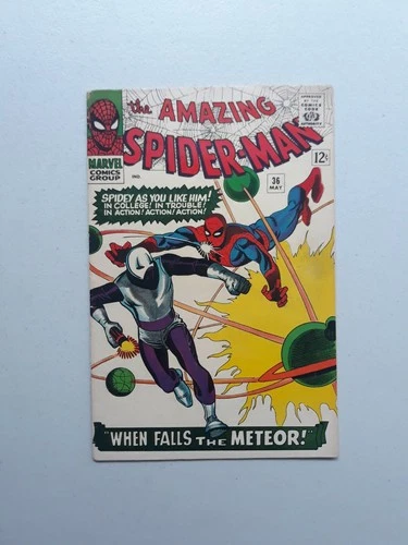 Amazing Spiderman 36 Marvel Comics 1966 Spider-man Qualified