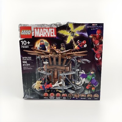 LEGO MARVEL SET SPIDER-MAN FINAL BATTLE -FACTORY SEALED 900 PCS, RETIRED & RARE
