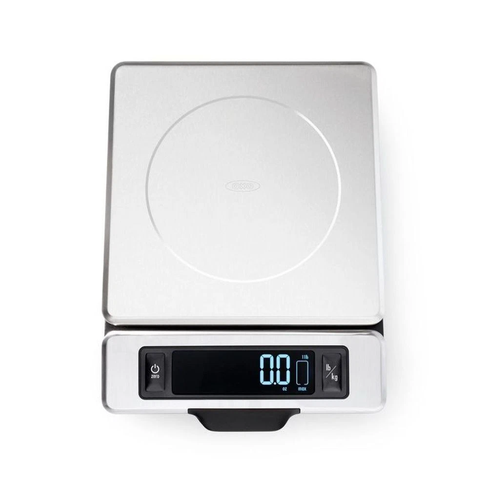 OXO Stainless Steel Food Scale With Pull-Out Display - 11lbs/5kg