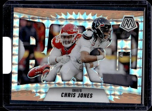 2025 Mosaic Chris Jones Mosaic Orange Fluorescent (Raw)