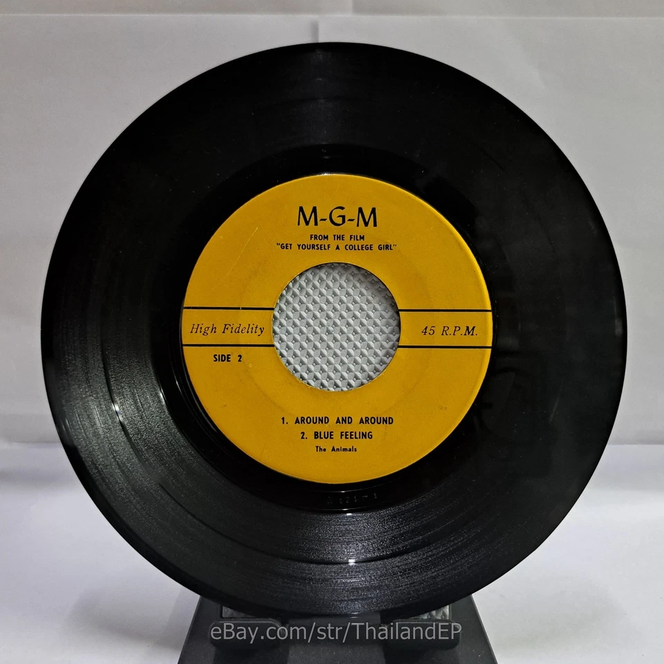 THE ANIMALS /AROUND AND AROUND / THAI EP 7" THAILAND 45RPM Foto 2 de 4