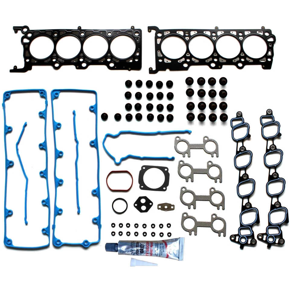 Juego de juntas de culata para Ford E-150 E-250 Explorer 2004-2008 4,6 L V8 SOHC VIN W Foto 2 de 4
