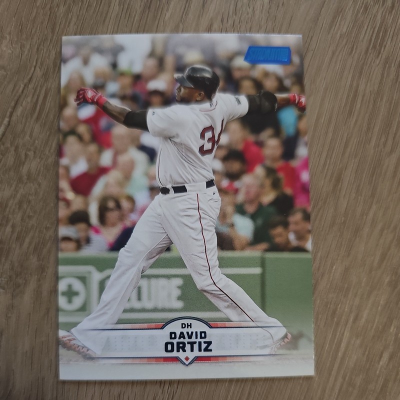 2025 Topps Stadium Club - David Ortiz Blue Foil SP #69