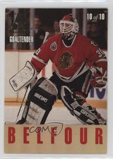1993-94 Leaf Gold Leaf All-Stars Ed Belfour Felix Potvin #10 HOF 0q3