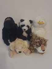 Lot of Five Ganz Webkinz Stuffed Animals No Codes 3