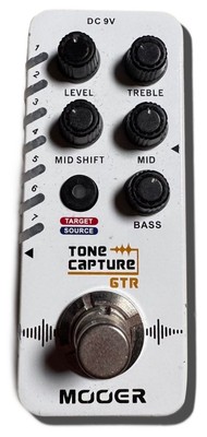 MOOER Tone Capture GTR Processor Pedal 4349 Tested & Works