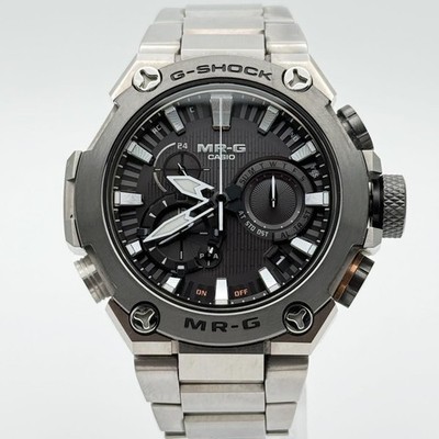 CASIO G-SHOCK MR-G MRG-B2000D-1AJR Tough Solar Radio Titanium Box Papers In hand