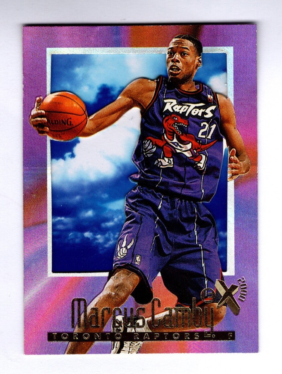 1996-97 E-X2000 #70 Marcus Camby RC Toronto Raptors