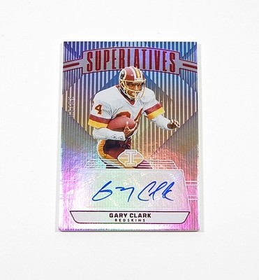 2023 Panini Illusions Superlatives Autographs Red Gary Clark #S-GCK Auto /99