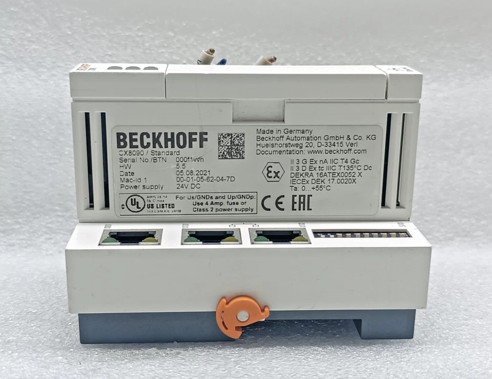 Beckhoff CX8090 Embedded PC mit Ethernet - Bild 2 von 4